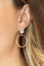 Load image into Gallery viewer, Prismatic Perfection - Gold Earrings
