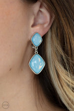 Load image into Gallery viewer, Double Dipping Diamonds - Blue Clip On
