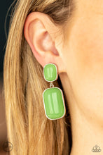 Load image into Gallery viewer, Meet Me At The Plaza - Green Clip On
