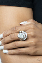 Load image into Gallery viewer, Elegantly Cosmopolitan - White Ring
