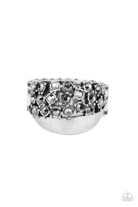Prismatically Motley - Silver Ring