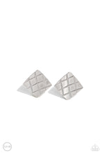 Load image into Gallery viewer, PLAID and Simple - Silver Clip On
