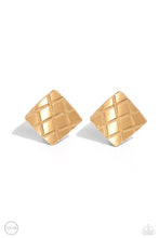 Load image into Gallery viewer, PLAID and Simple - Gold Clip On

