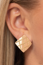 Load image into Gallery viewer, PLAID and Simple - Gold Clip On
