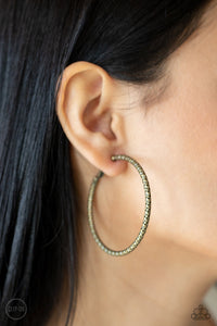 Subtly Sassy - Brass Clip On