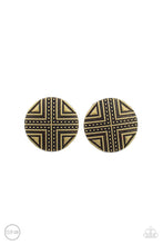 Load image into Gallery viewer, Shielded Shimmer - Brass Clip On
