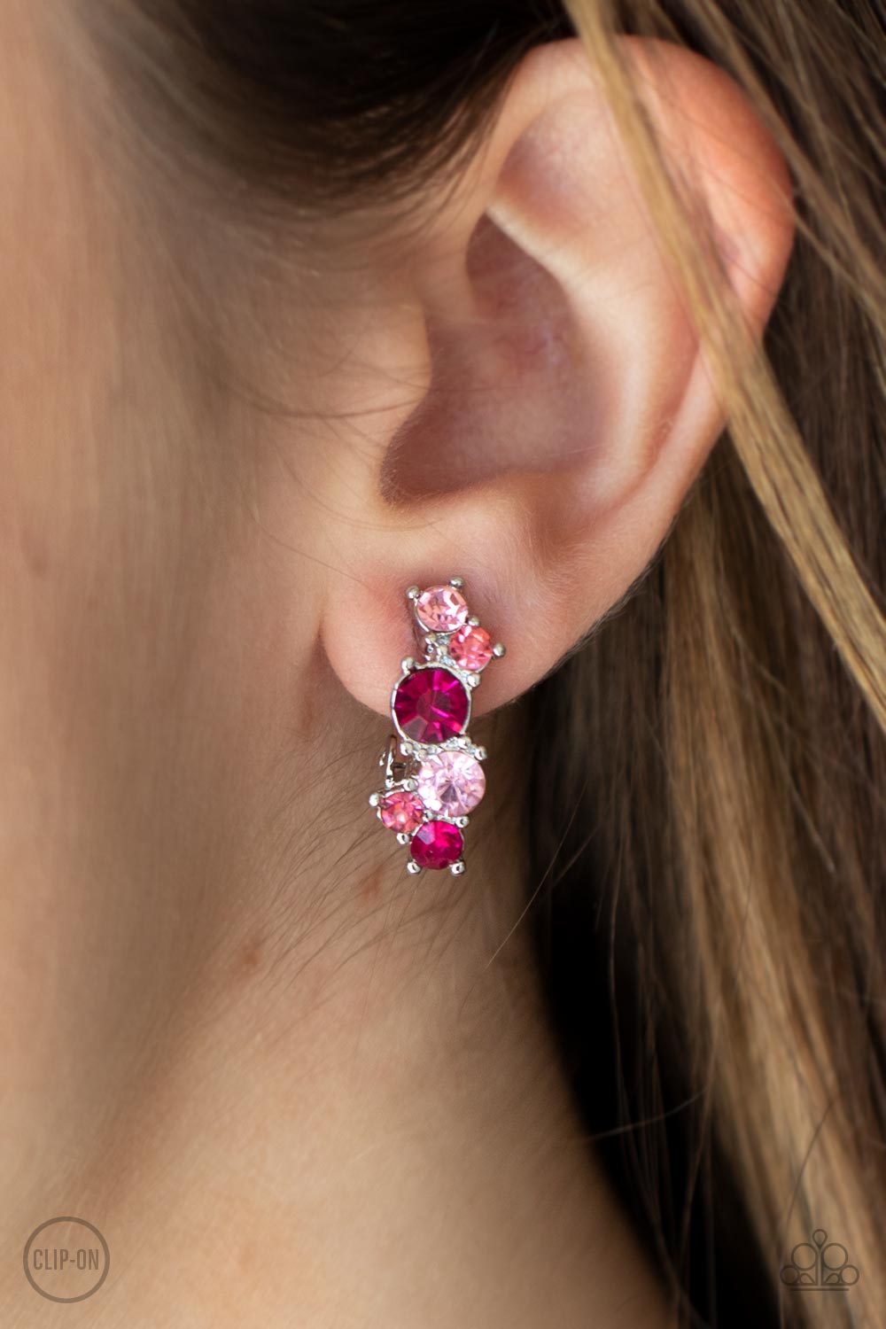 Cosmic Celebration - Pink Clip On