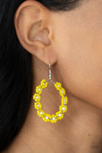 Load image into Gallery viewer, Festively Flower Child - Yellow Earring

