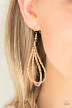Load image into Gallery viewer, A Standing Ovation - Black Braided Seed Bead Necklace
