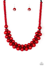 Load image into Gallery viewer, Caribbean Cover Girl - Purple Wood Necklace
