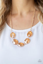 Load image into Gallery viewer, Cosmic Closeup - Gold Necklace
