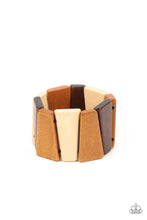 Load image into Gallery viewer, Barbados Backdrop - Multi Color Wood Bracelet
