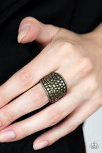 Load image into Gallery viewer, Dotted Decorum - Brass Ring
