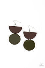 Load image into Gallery viewer, Beach Bistro - Green Acrylic Earring

