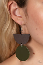 Load image into Gallery viewer, Beach Bistro - Green Acrylic Earring
