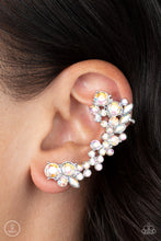 Load image into Gallery viewer, Astronomical Allure - Iridescent Ear Crawler Earrings

