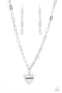Mama Cant Buy You Love - Silver Inspiration Necklace