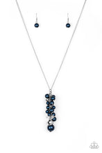 Load image into Gallery viewer, Ballroom Belle - Blue Pearls Necklace
