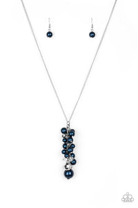 Ballroom Belle - Blue Pearls Necklace