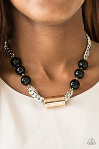 All About Attitude - Gold Silver Necklace